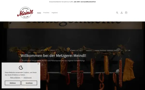 meindl-metzgerei.de