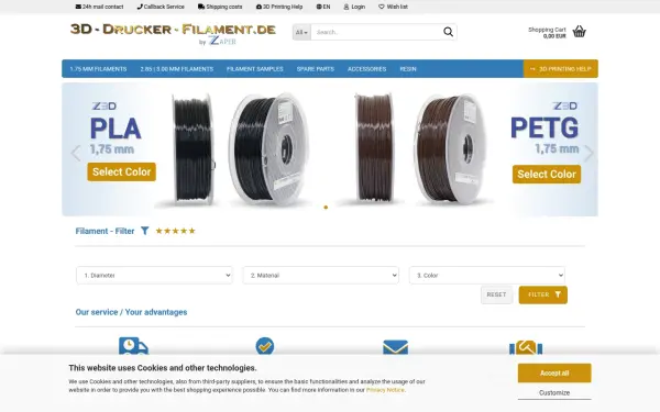 3d-drucker-filament.de