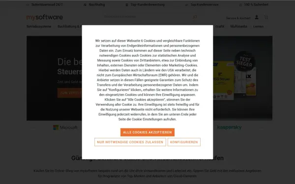 www.mysoftware.de