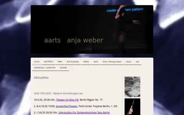 www.aartsanjaweber.de