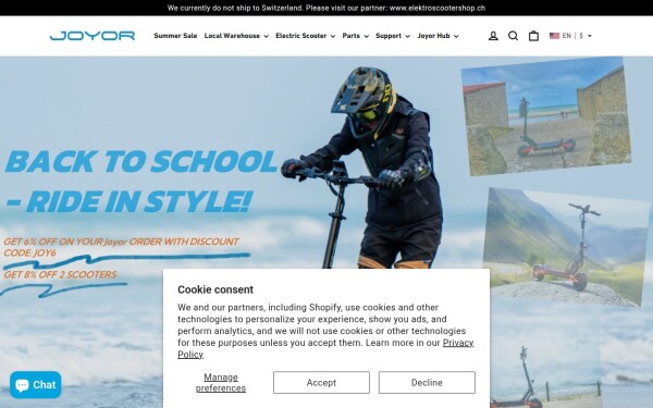 joyorescooter.com