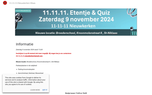 www.11-11-11-nieuwkerken.be