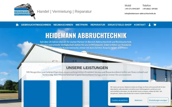 www.heidemann-abbruchtechnik.de
