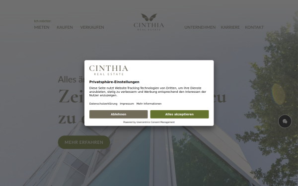 www.cinthia-realestate.de