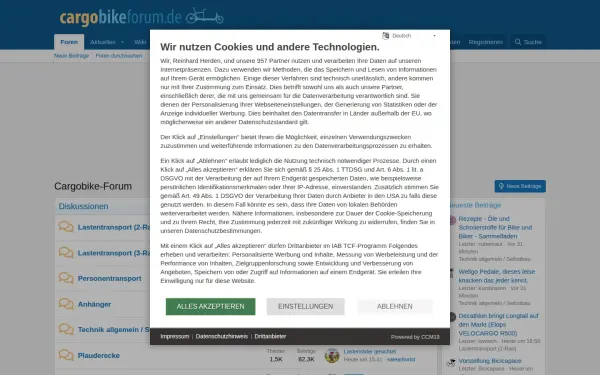 www.cargobikeforum.de