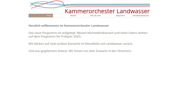www.kammerorchester-landwasser.com