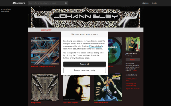 johannbleymemo604.bandcamp.com