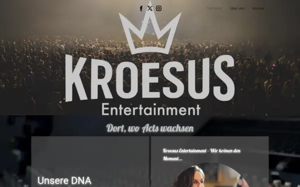 kroesusentertainment.com