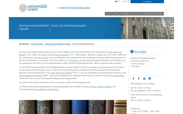 rechtsphilosophie.univie.ac.at