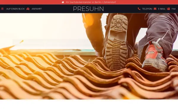 www.dachdeckerei-presuhn.de