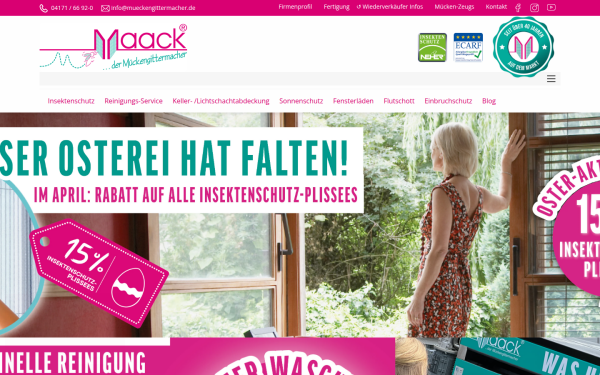 www.mueckengittermacher.de