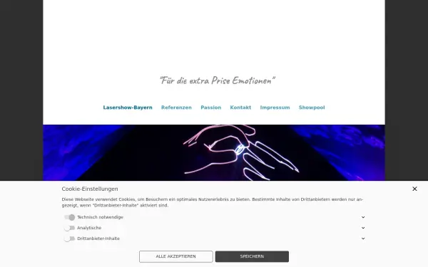 www.lasershow-bayern.de