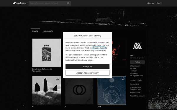 iahbanda.bandcamp.com