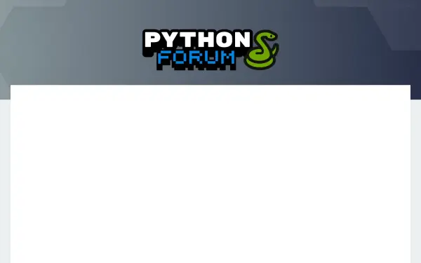 www.python-forum.de