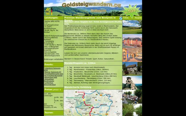 goldsteigwandern.de