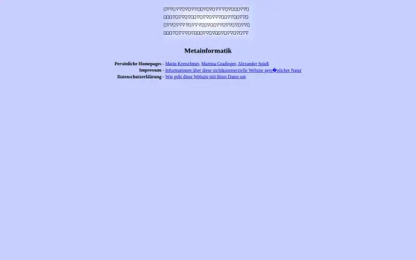metainformatik.de