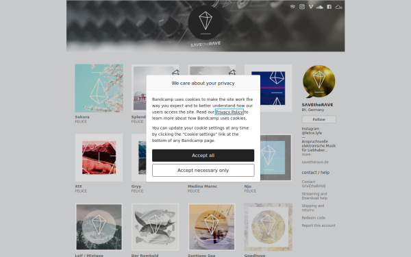 savetherave.bandcamp.com