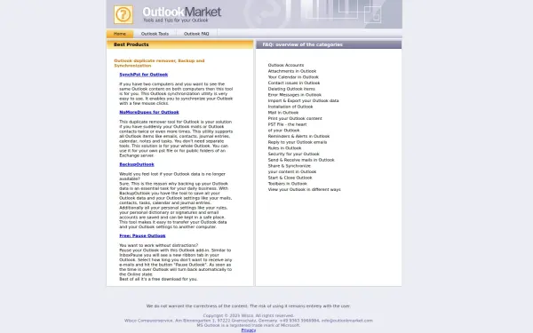 mergeoutlook.de