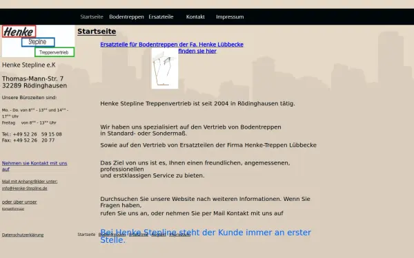 www.henke-stepline.de