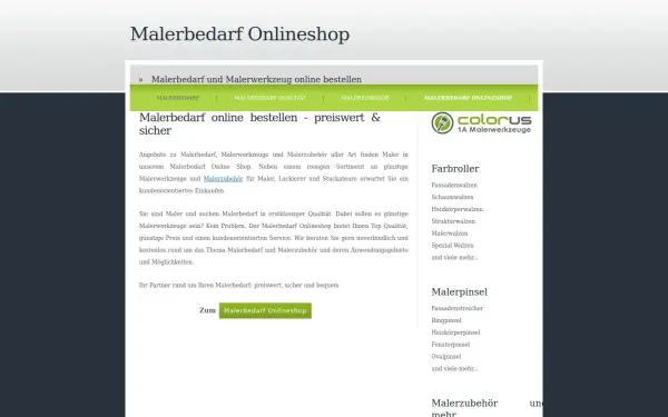 www.malerbedarf-onlineshop.com