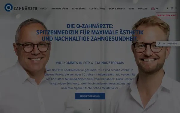 www.q-zahnaerzte.de