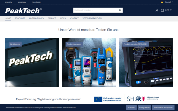 www.peaktech.de
