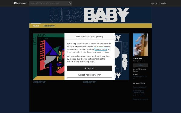 udababy.bandcamp.com