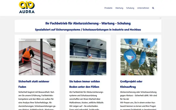 www.audra-absturzsicherungen.de