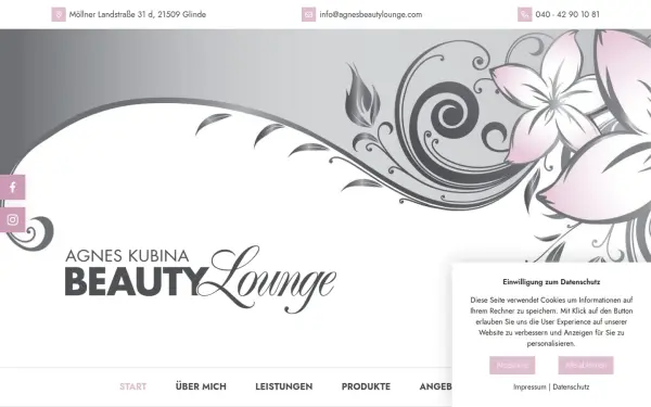 www.agnesbeautylounge.com