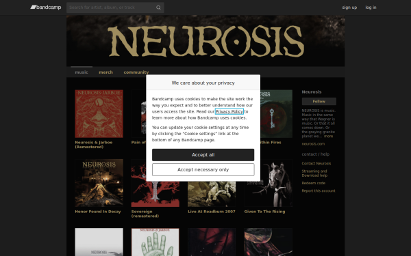 neurosis.bandcamp.com