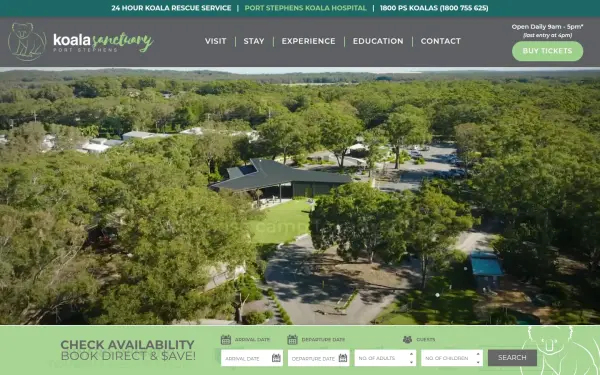 www.portstephenskoalasanctuary.com.au