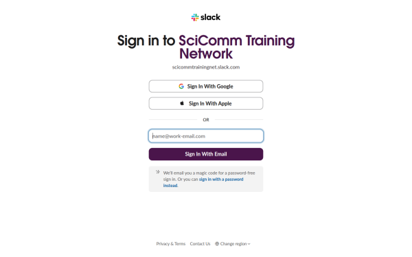 scicommtrainingnet.slack.com