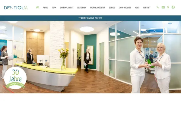 www.zahnarztpraxisfriedenau.de