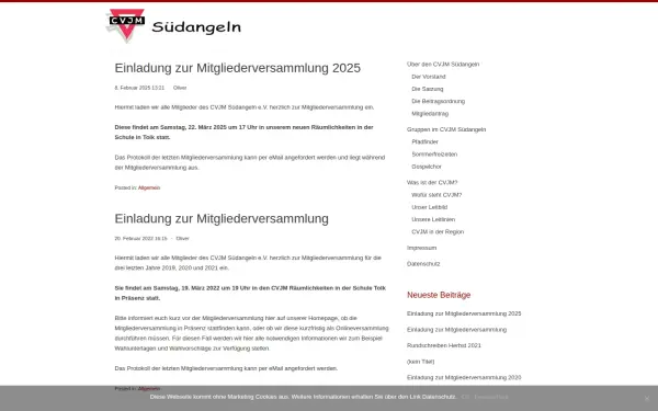 www.cvjm-suedangeln.de