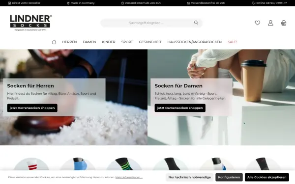 shop.lindner-socks.com
