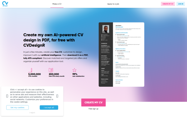 cvdesignr.com