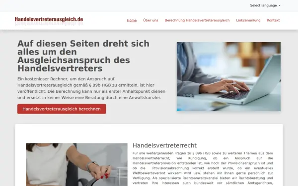 handelsvertreterausgleich.de