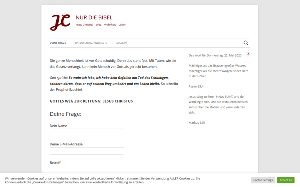nurdiebibel.de
