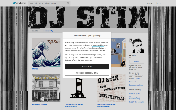 djstix.bandcamp.com