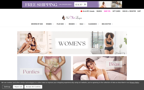 www.nowthatslingerie.com
