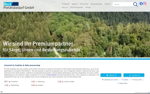 www.beck-pietaetsbedarf.de