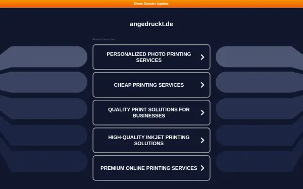 angedruckt.de