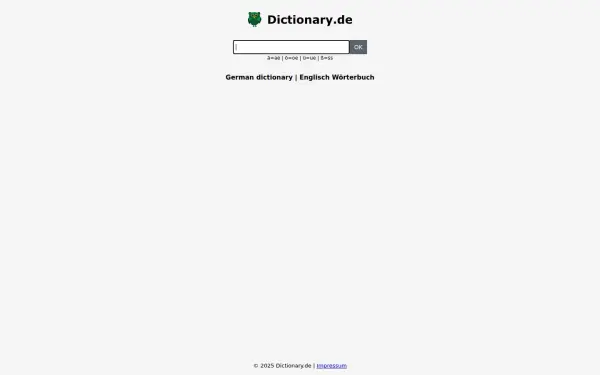 dictionary.de