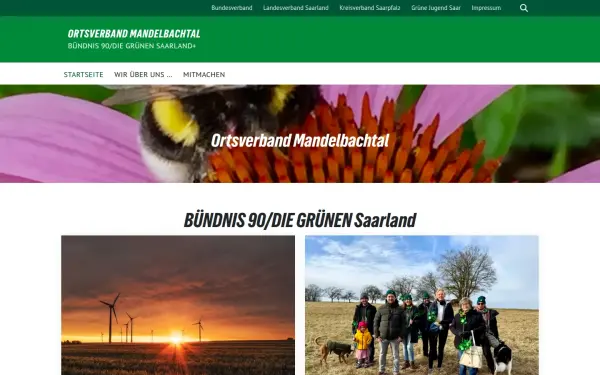 gruene-mandelbachtal.de