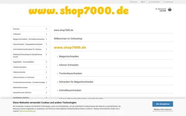 www.shop7000.de