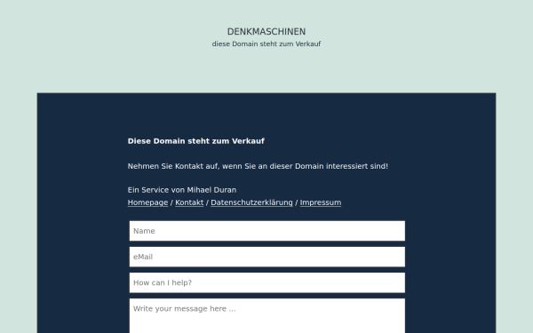 denkmaschinen.ch