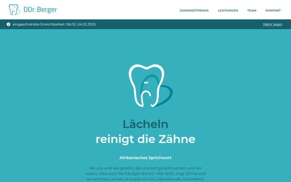 www.zahnarztberger.at