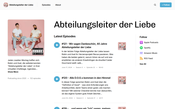 abteilungsleiterderliebe.buzzsprout.com