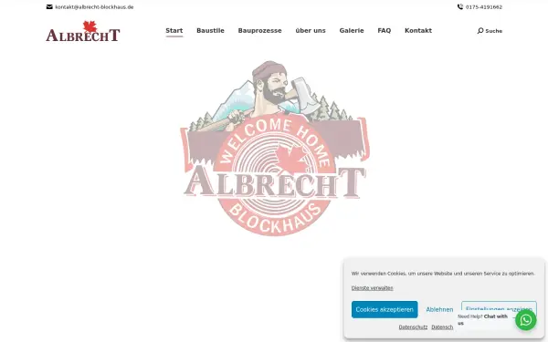 albrecht-blockhaus.de