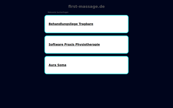 first-massage.de